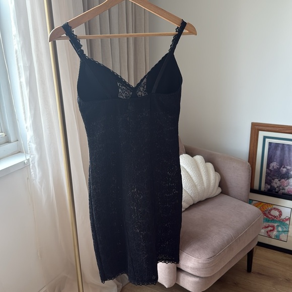Intimissimi Black Lace Slip Dress – Size S - Picture 3 of 11